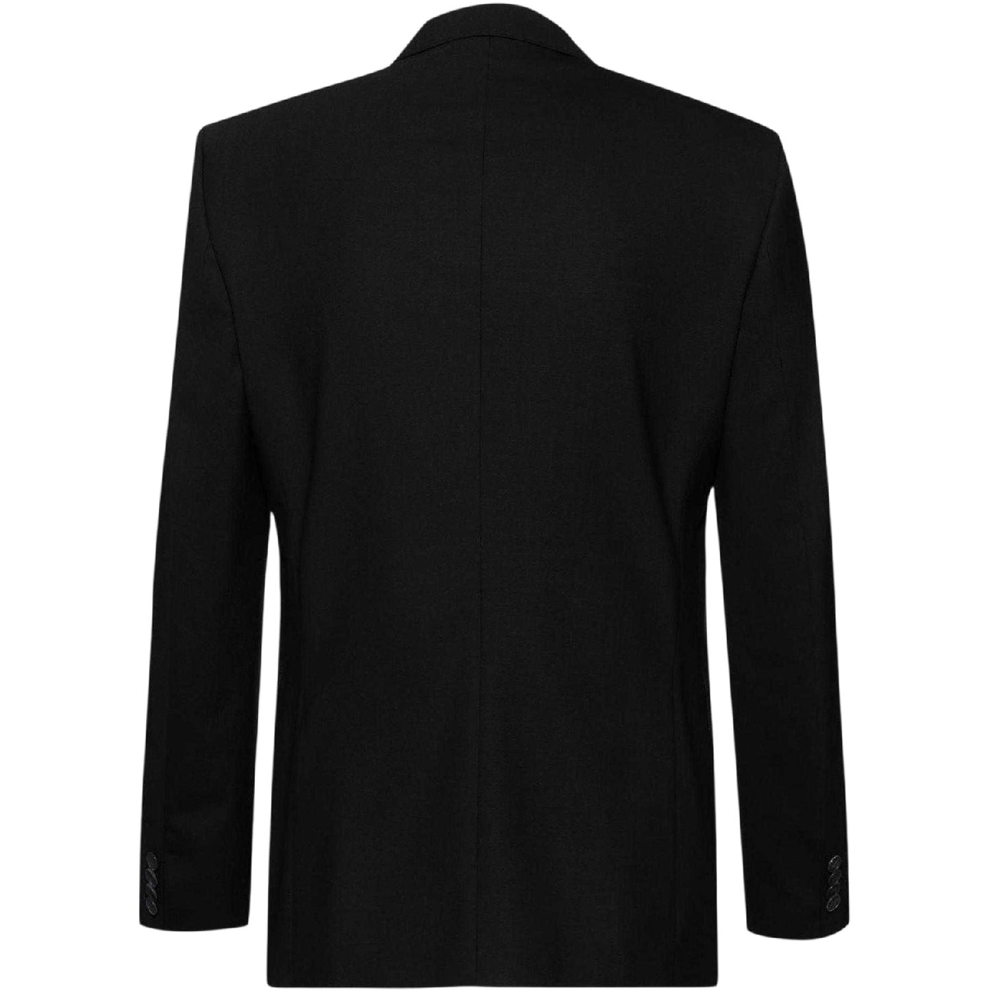 Black - Back - Boss Mens H-Huge Suit Jacket