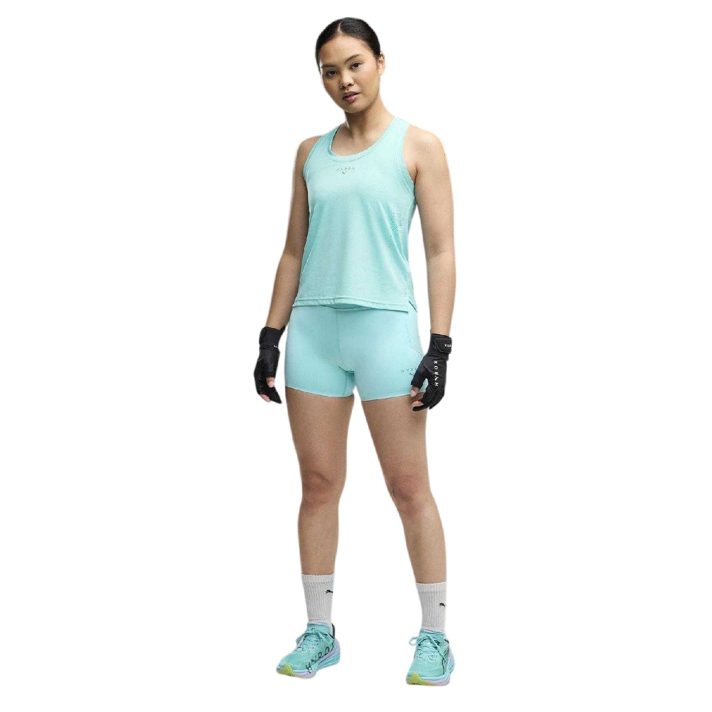 Mint - Pack Shot - Puma Womens-Ladies Hyrox Performance Tank Top