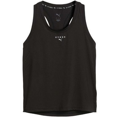Black - Front - Puma Womens-Ladies Hyrox Performance Tank Top