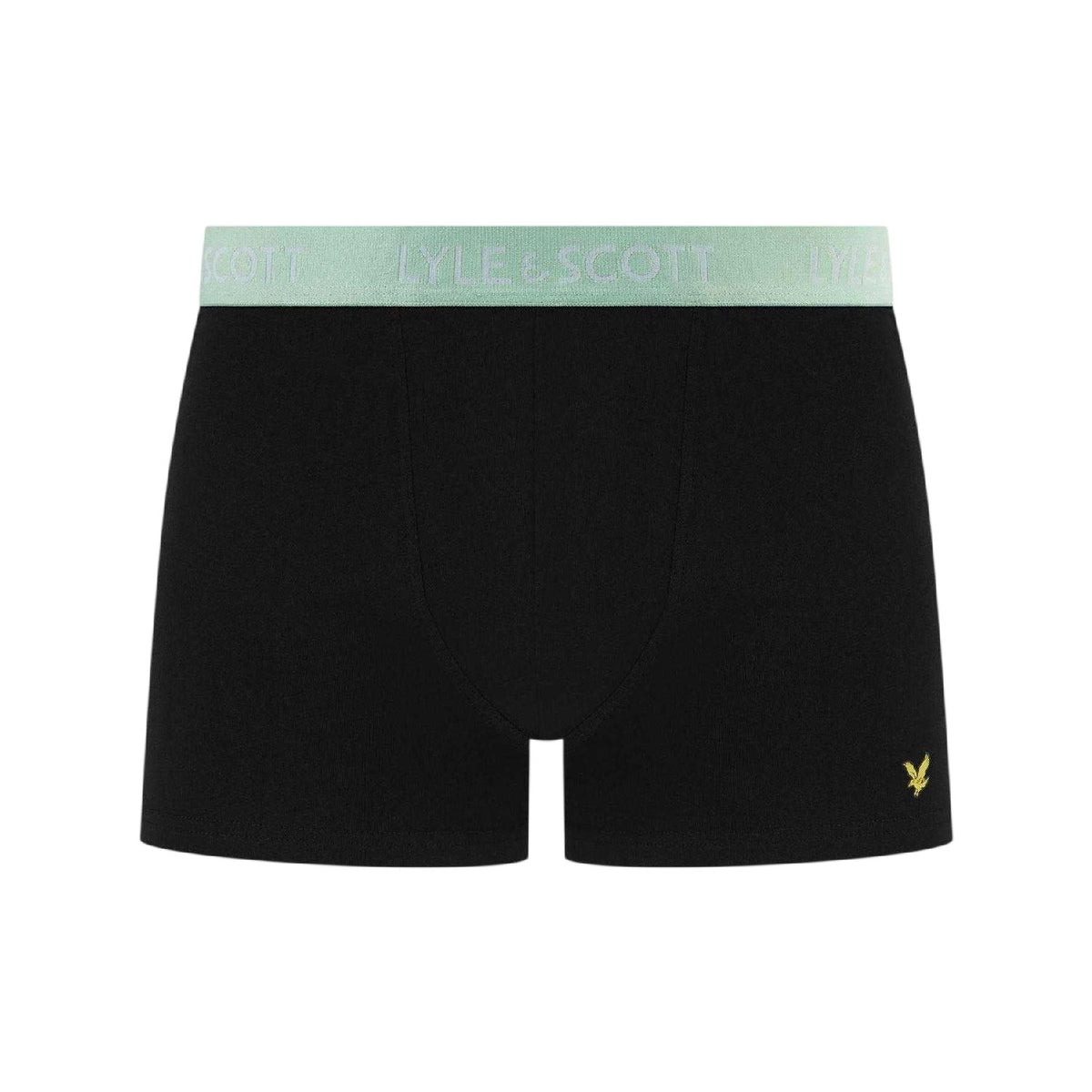 Black - Lifestyle - Lyle & Scott Mens Boxer Shorts (Pack of 10)