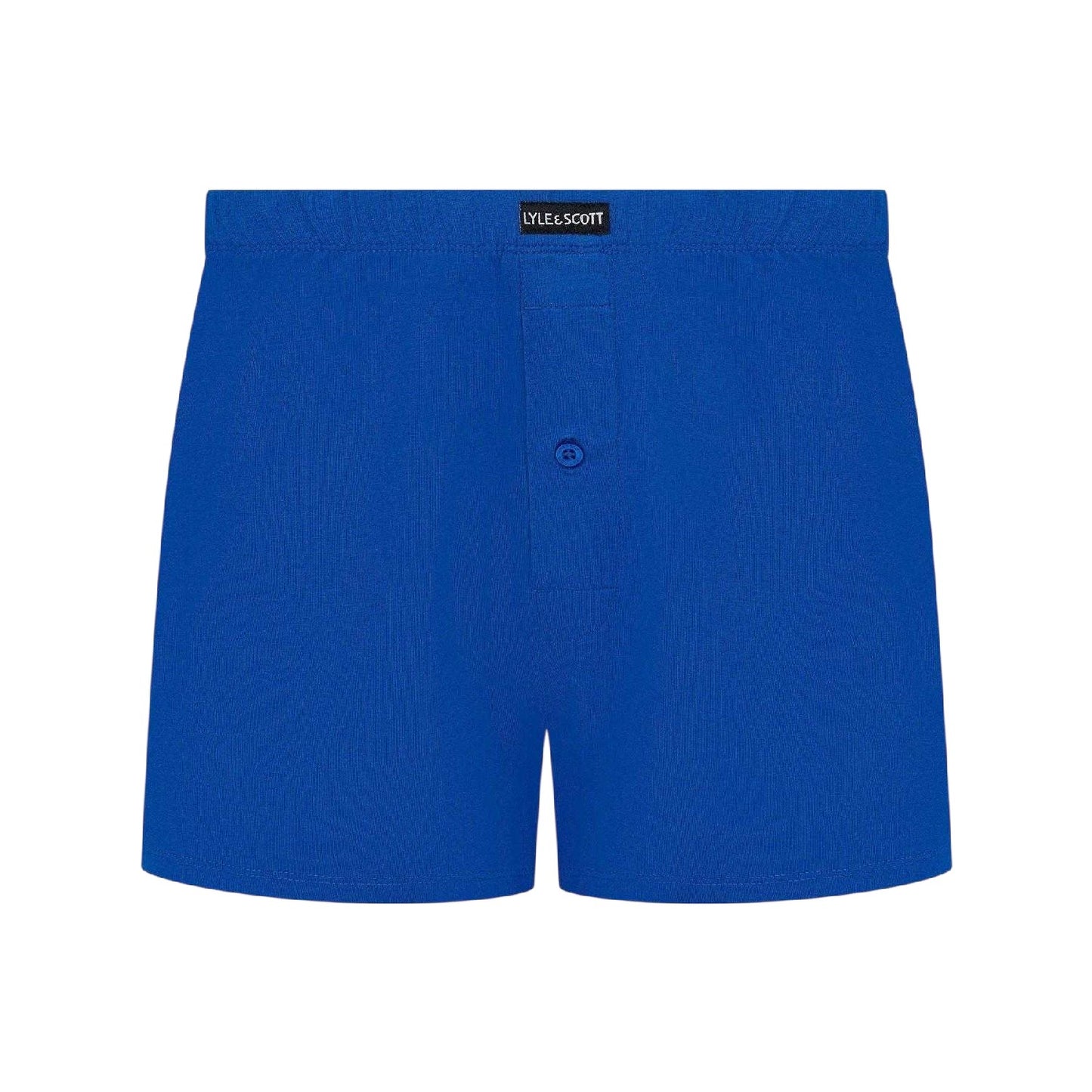 Blue-Multicoloured - Side - Lyle & Scott Mens Temi Jersey Loose Boxer Shorts (Pack of 3)