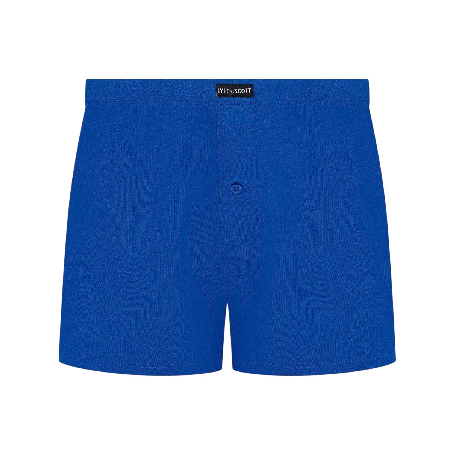 Blue-Multicoloured - Side - Lyle & Scott Mens Temi Jersey Loose Boxer Shorts (Pack of 3)