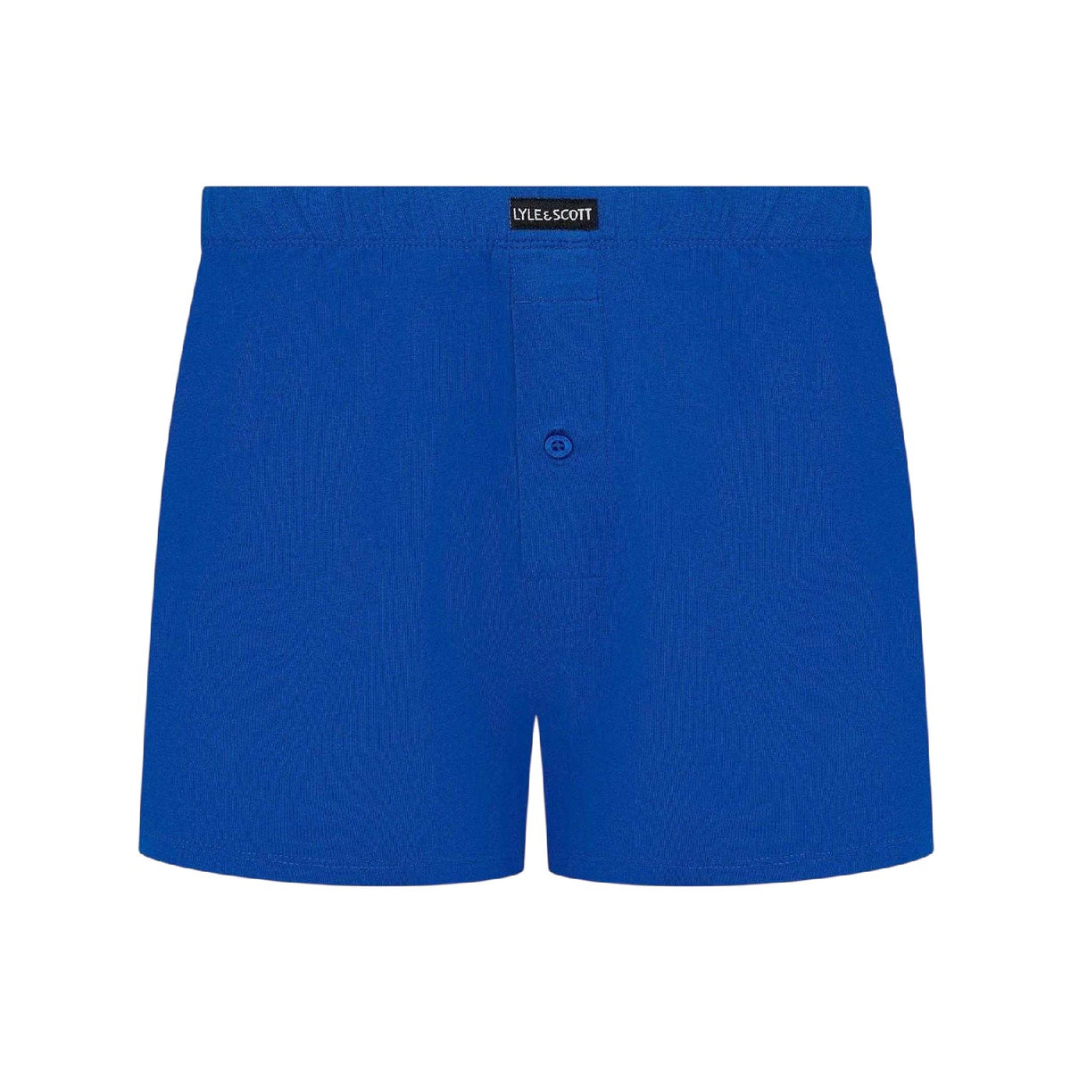 Blue-Multicoloured - Side - Lyle & Scott Mens Temi Jersey Loose Boxer Shorts (Pack of 3)