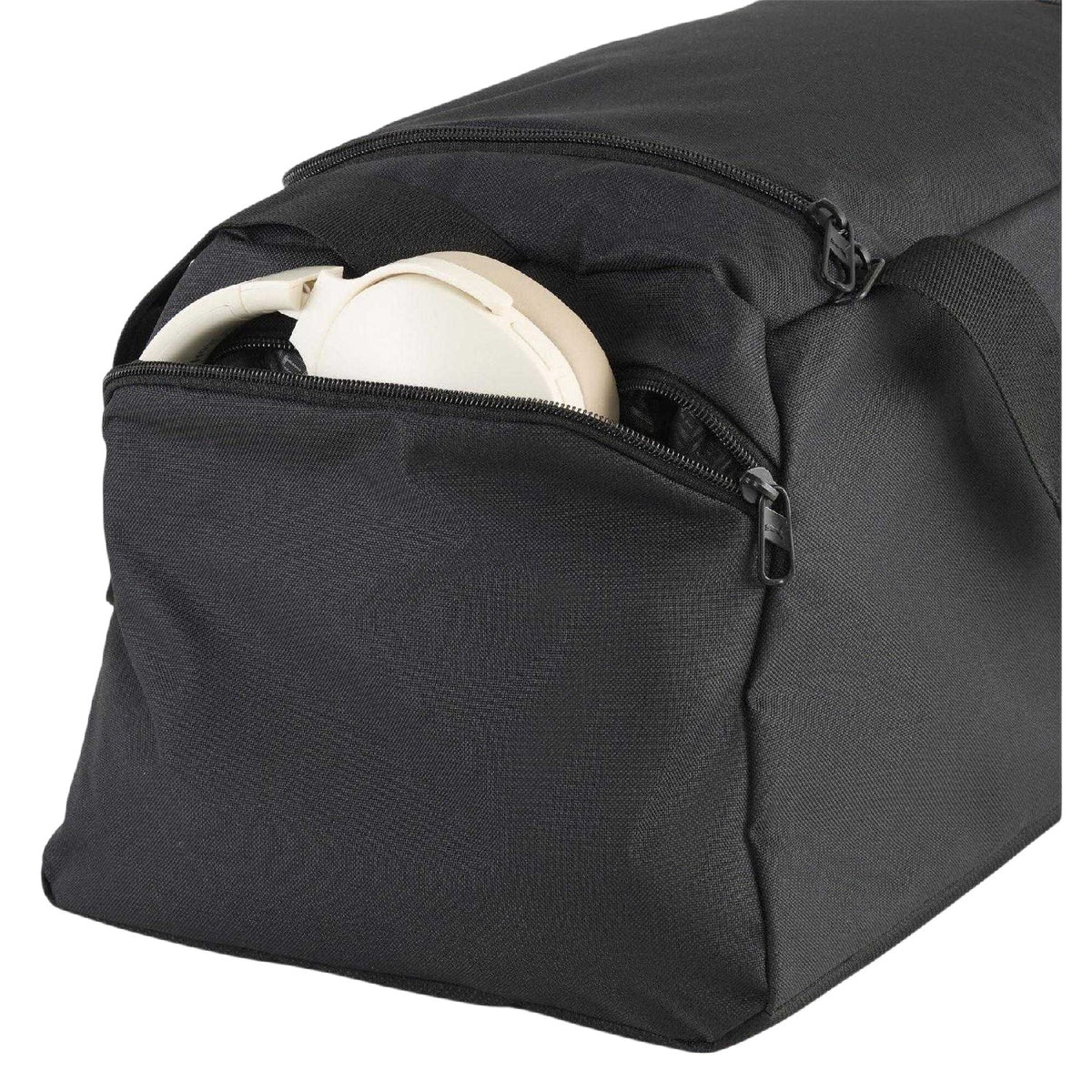 Puma Black - Side - Puma Fundamental Polyester 34L Duffle Bag