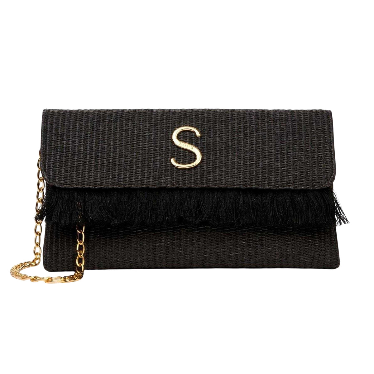 Black - Front - Sorena Harites Clutch Bag
