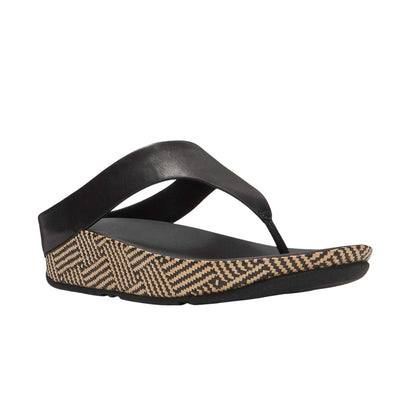 Black - Side - Fit Flop Womens-Ladies Lulu G Sandals