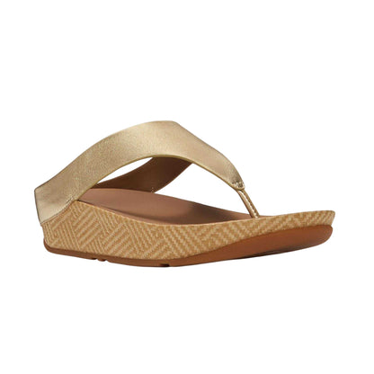 Gold - Side - Fit Flop Womens-Ladies Lulu G Sandals