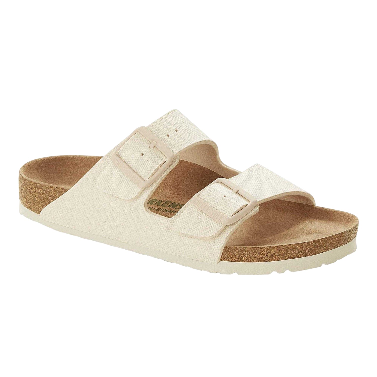 White - Side - Birkenstock Womens-Ladies Arizona Open Toe Sandals