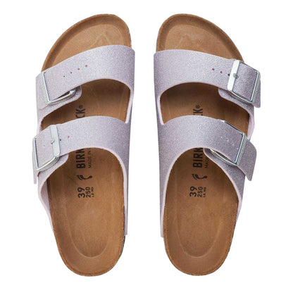 Violet - Side - Birkenstock Womens-Ladies Arizona Open Toe Sandals