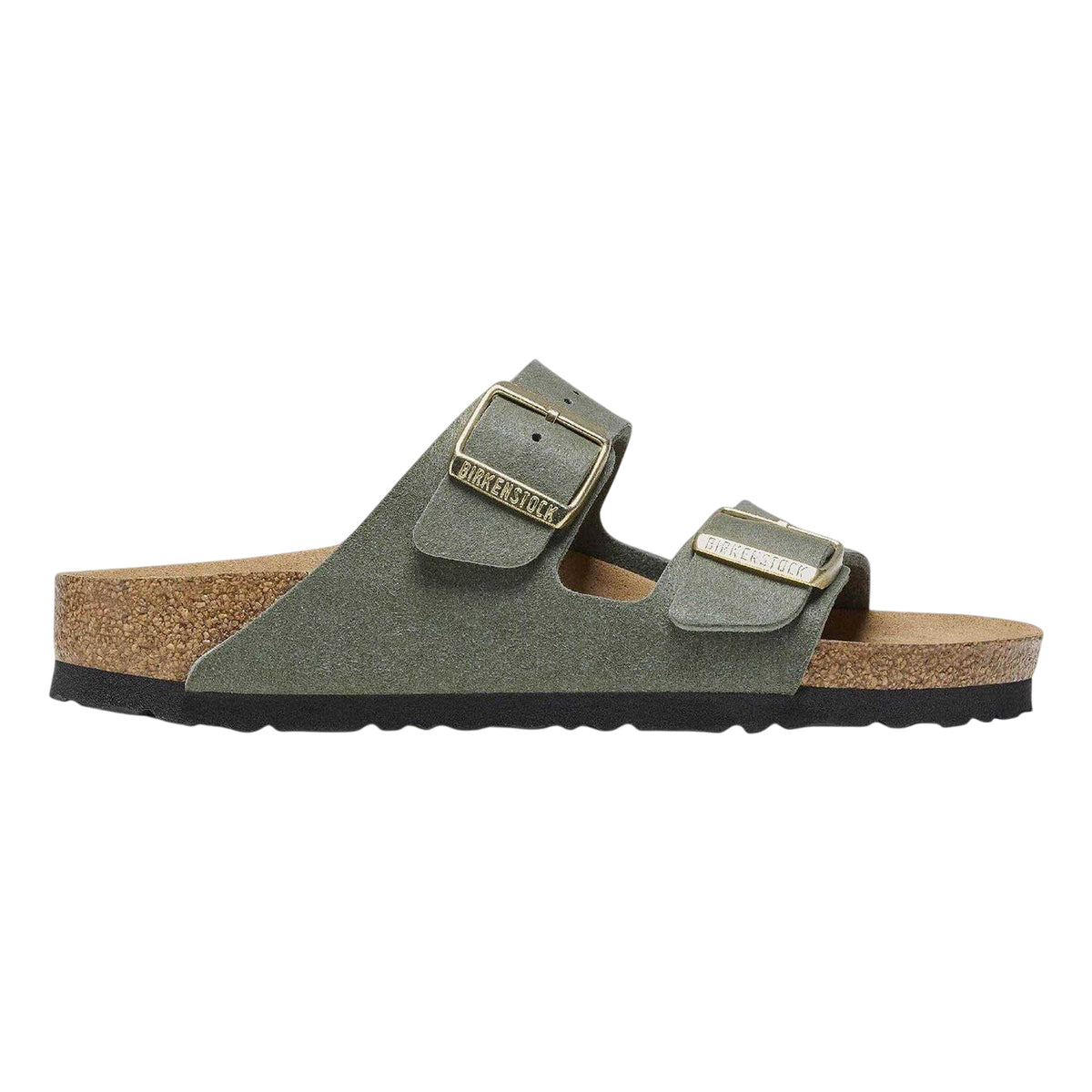 Green - Front - Birkenstock Womens-Ladies Arizona Open Toe Sandals