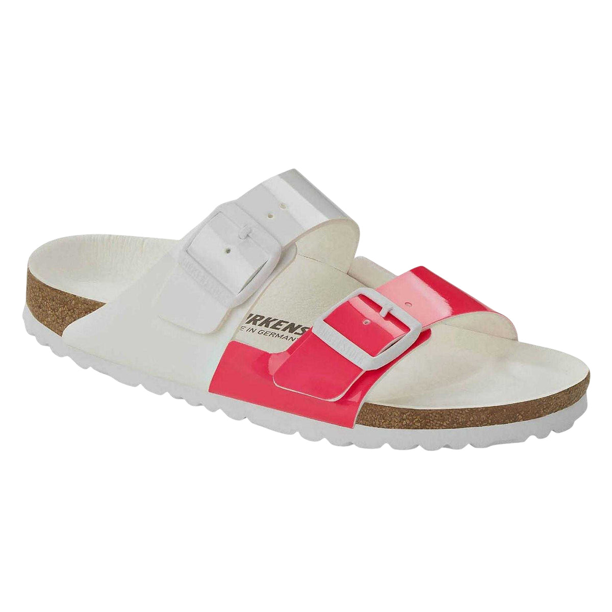 Multicoloured - Side - Birkenstock Womens-Ladies Arizona Split Vamp Flat Sandals