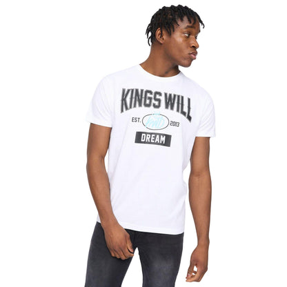 White - Lifestyle - Kings Will Dream Mens Knockout T-Shirt