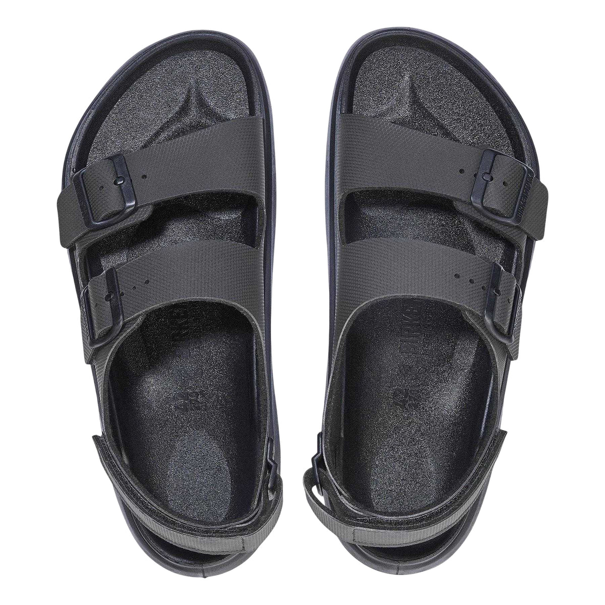 Black - Back - Birkenstock Womens-Ladies Mogami Terra Sandals