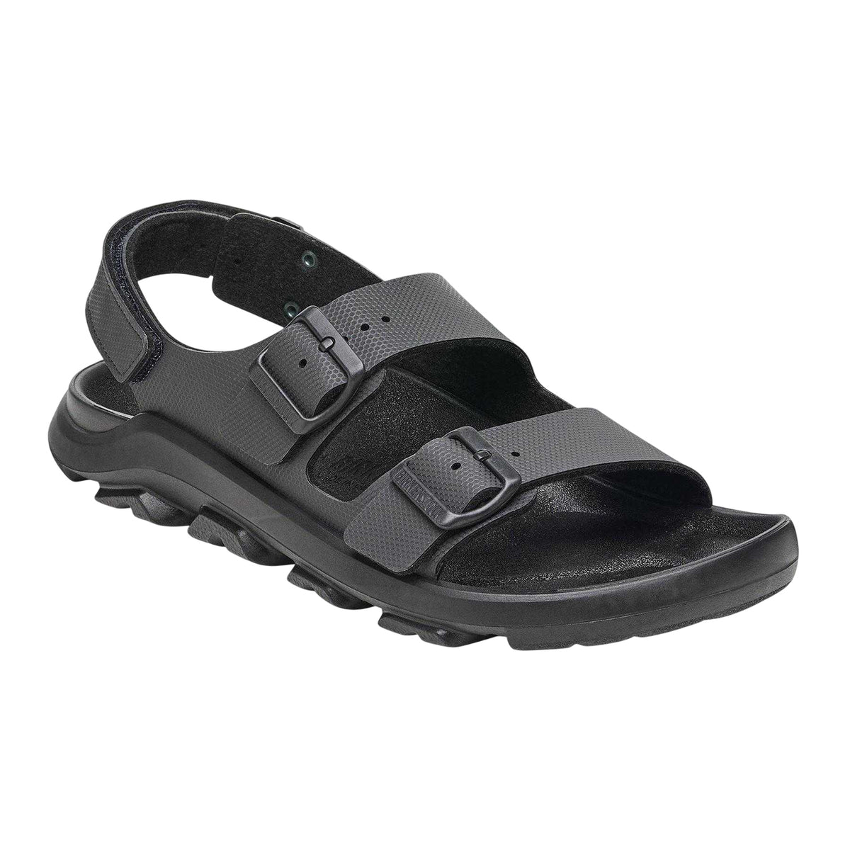 Black - Side - Birkenstock Womens-Ladies Mogami Terra Sandals