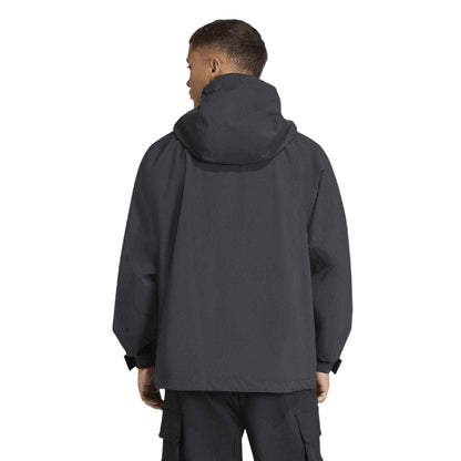 Black - Back - Adidas Mens Myshelter Anorak