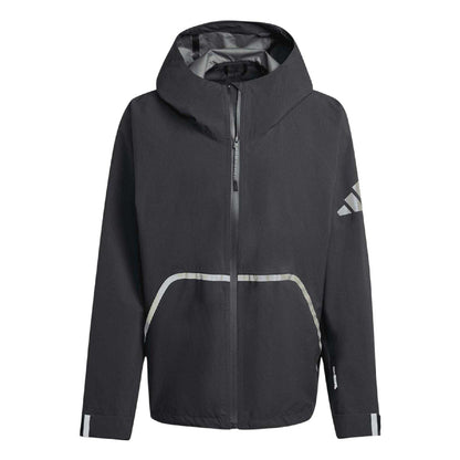 Black - Front - Adidas Mens Myshelter Anorak