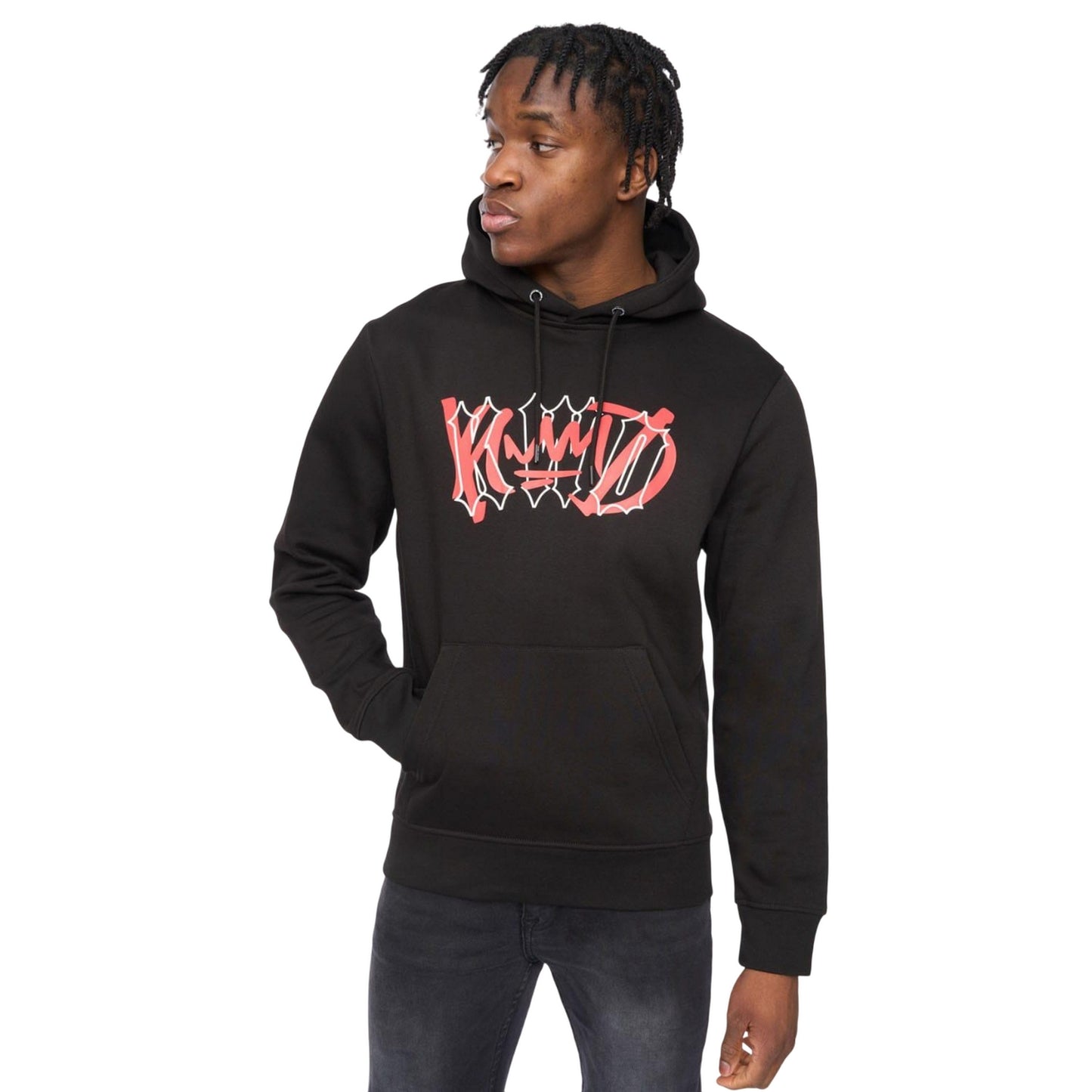 Black - Front - Kings Will Dream Mens Wicked Hoodie