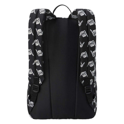Black-White - Back - Dakine Graphic Print 21L Backpack