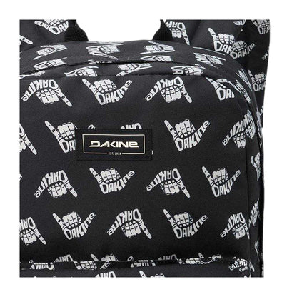 Black-White - Side - Dakine Graphic Print 21L Backpack