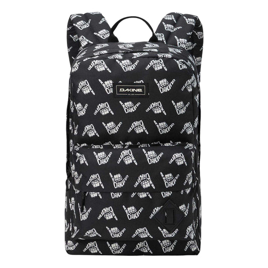 Black-White - Front - Dakine Graphic Print 21L Backpack