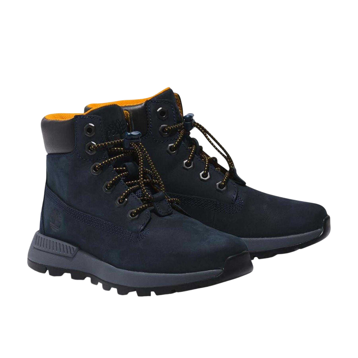 Navy - Pack Shot - Timberland Childrens-Kids Killington Trekker Mid Boots