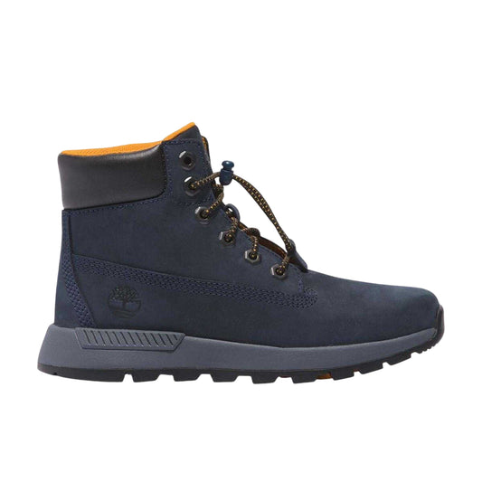 Navy - Front - Timberland Childrens-Kids Killington Trekker Mid Boots