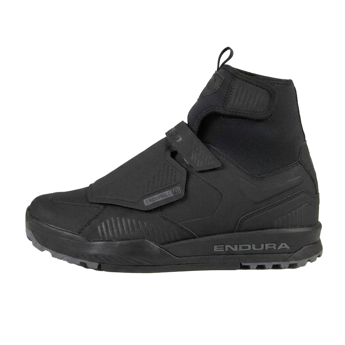 Black - Back - Endura Unisex Adult Mt500 Burner Waterproof Cycling Shoes
