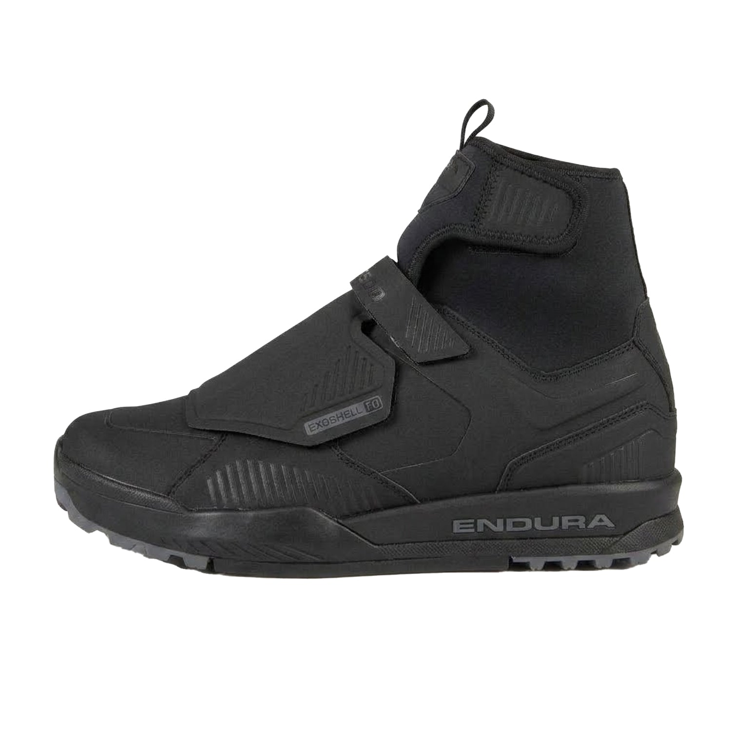 Black - Back - Endura Unisex Adult Mt500 Burner Waterproof Cycling Shoes