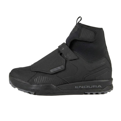 Black - Back - Endura Unisex Adult Mt500 Burner Waterproof Cycling Shoes