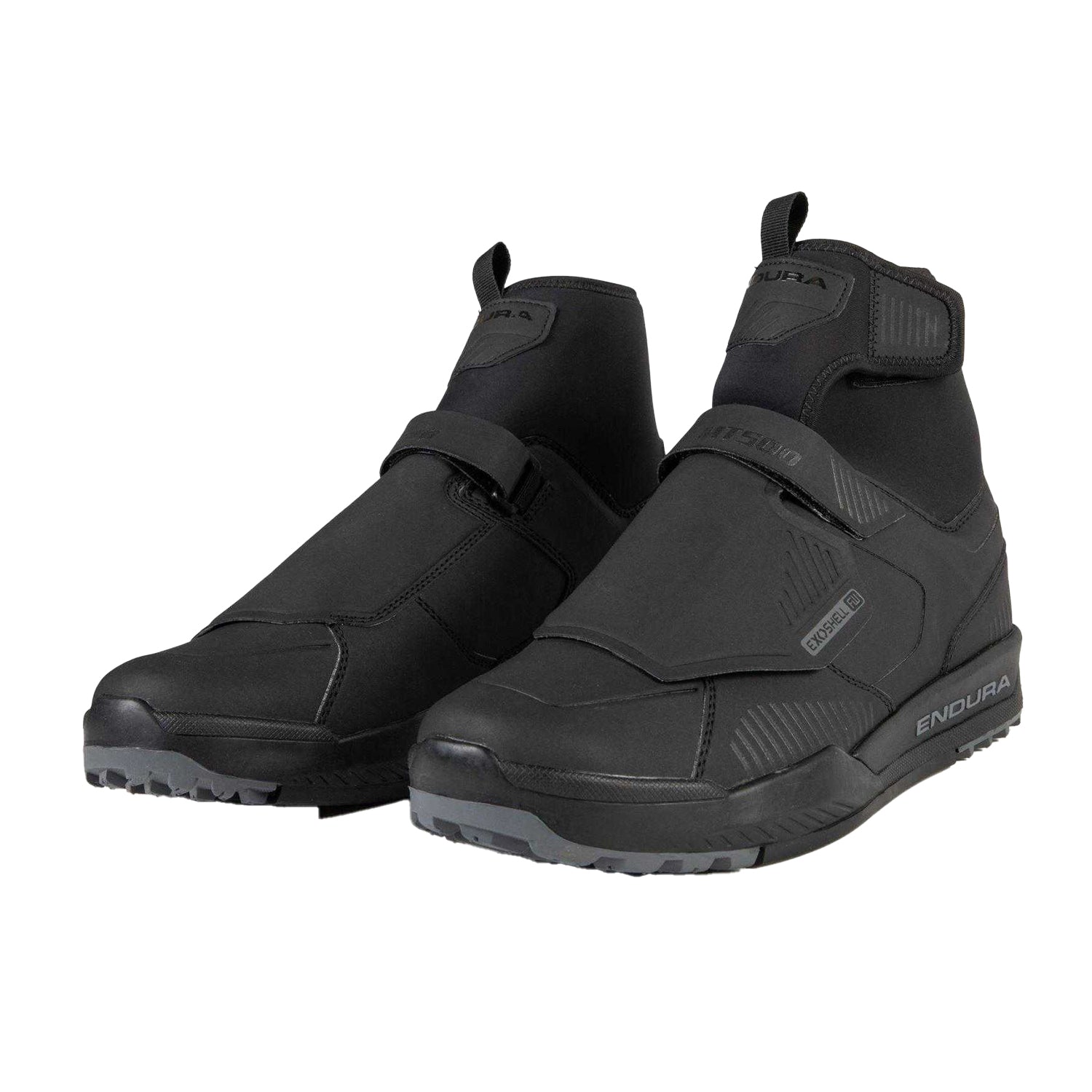 Black - Side - Endura Unisex Adult Mt500 Burner Waterproof Cycling Shoes