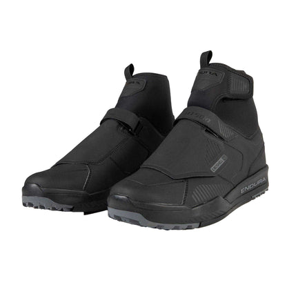Black - Side - Endura Unisex Adult Mt500 Burner Waterproof Cycling Shoes