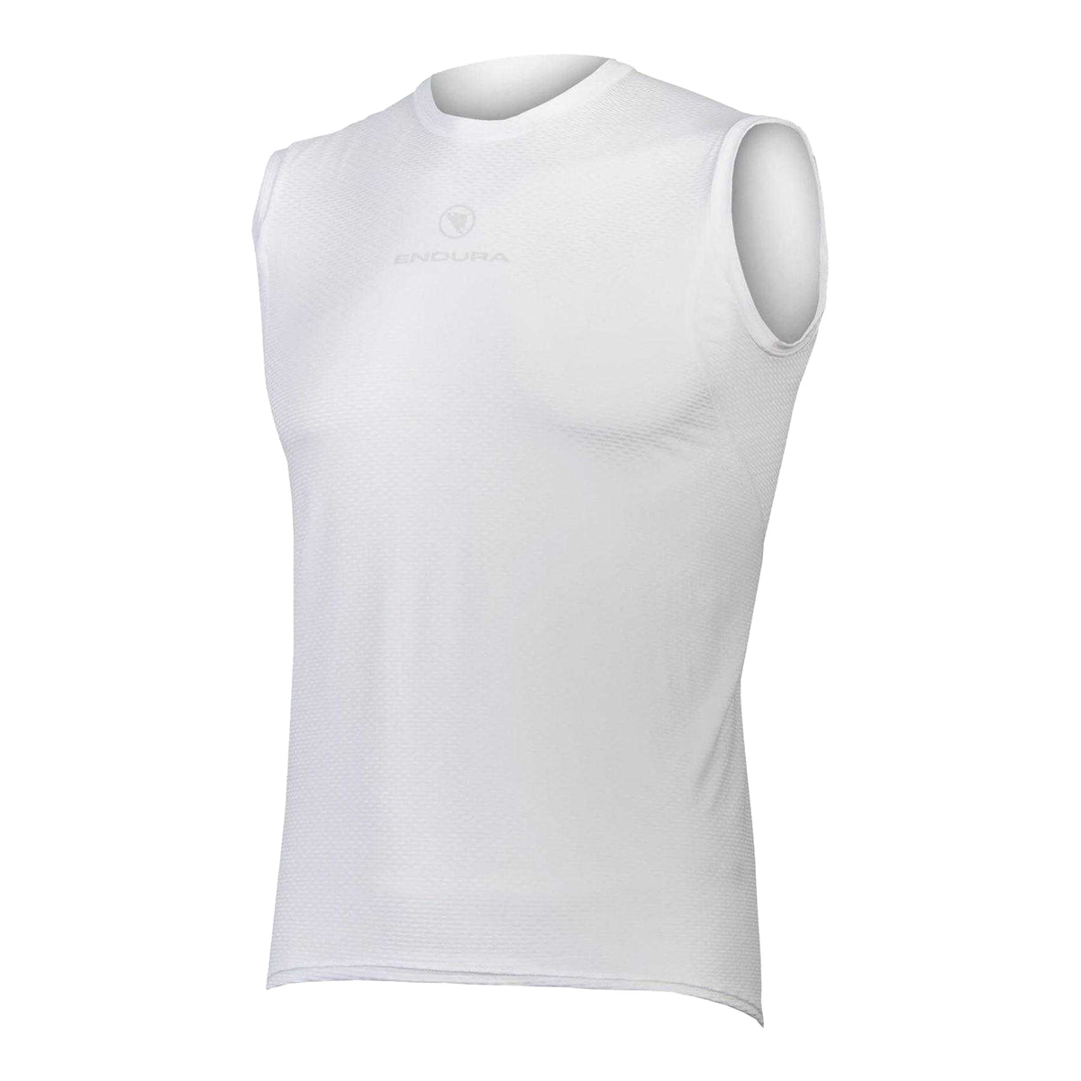 White - Front - Endura Mens Translite Tank Top
