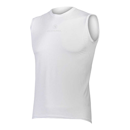 White - Front - Endura Mens Translite Tank Top