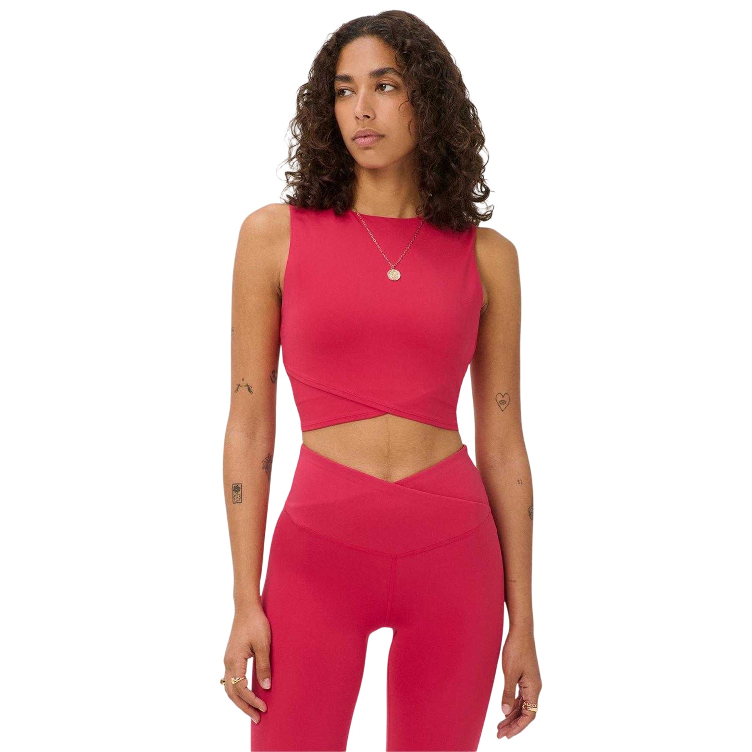 Crimson Red - Side - Sweaty Betty Womens-Ladies Performance Vest Top