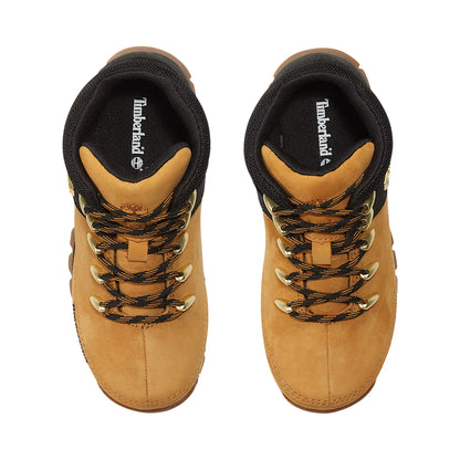 Wheat - Lifestyle - Timberland Boys Nubuck Mid Cut Boots