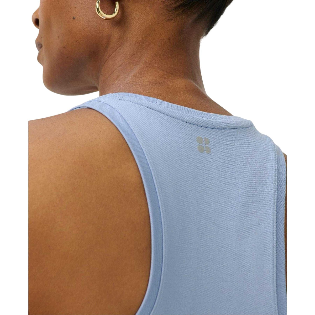 Lagoon Blue - Side - Sweaty Betty Womens-Ladies Athletic Tank Top