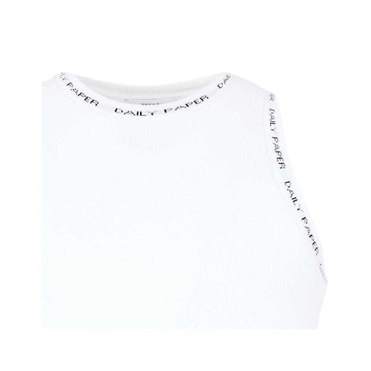 White - Side - Daily Paper Mens Sleeveless Tank Top