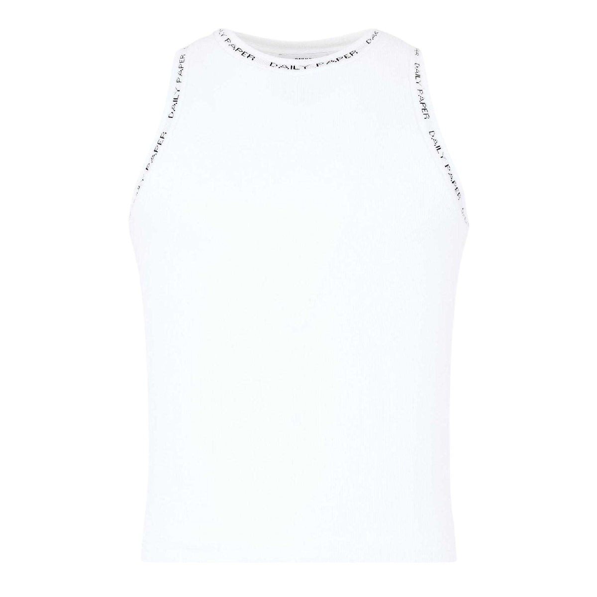 White - Front - Daily Paper Mens Sleeveless Tank Top