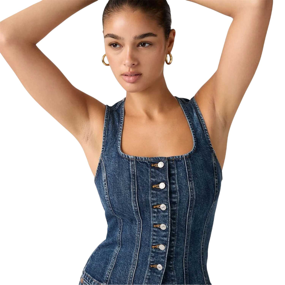 As Seen On TV - Side - Levis Womens-Ladies Sculpted Sleeveless Top