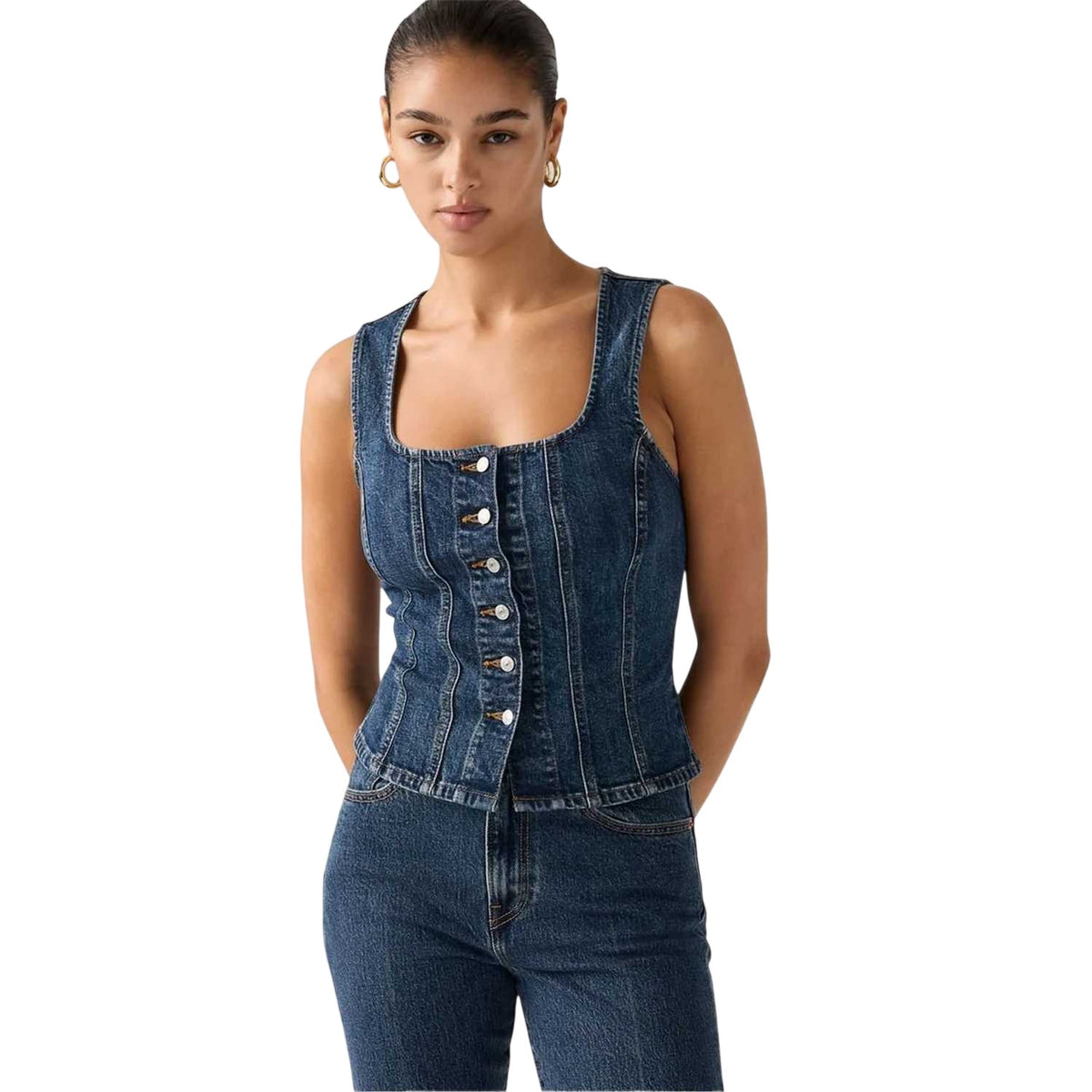 As Seen On TV - Lifestyle - Levis Womens-Ladies Sculpted Sleeveless Top