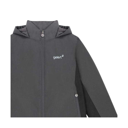 Black - Side - Gelert Childrens-Kids Horizon Waterproof Jacket