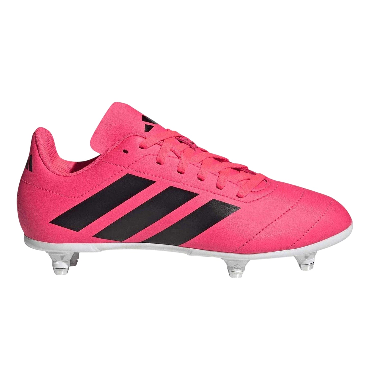 Pink - Front - Adidas Childrens-Kids Rugby Boots