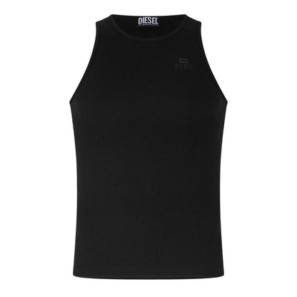 Caviar - Back - Diesel Mens Liftynew Out Logo Ribbed Tank Top