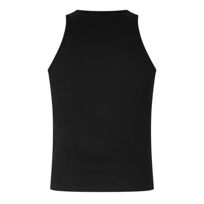 Caviar - Back - Diesel Mens Liftynew Out Logo Ribbed Tank Top