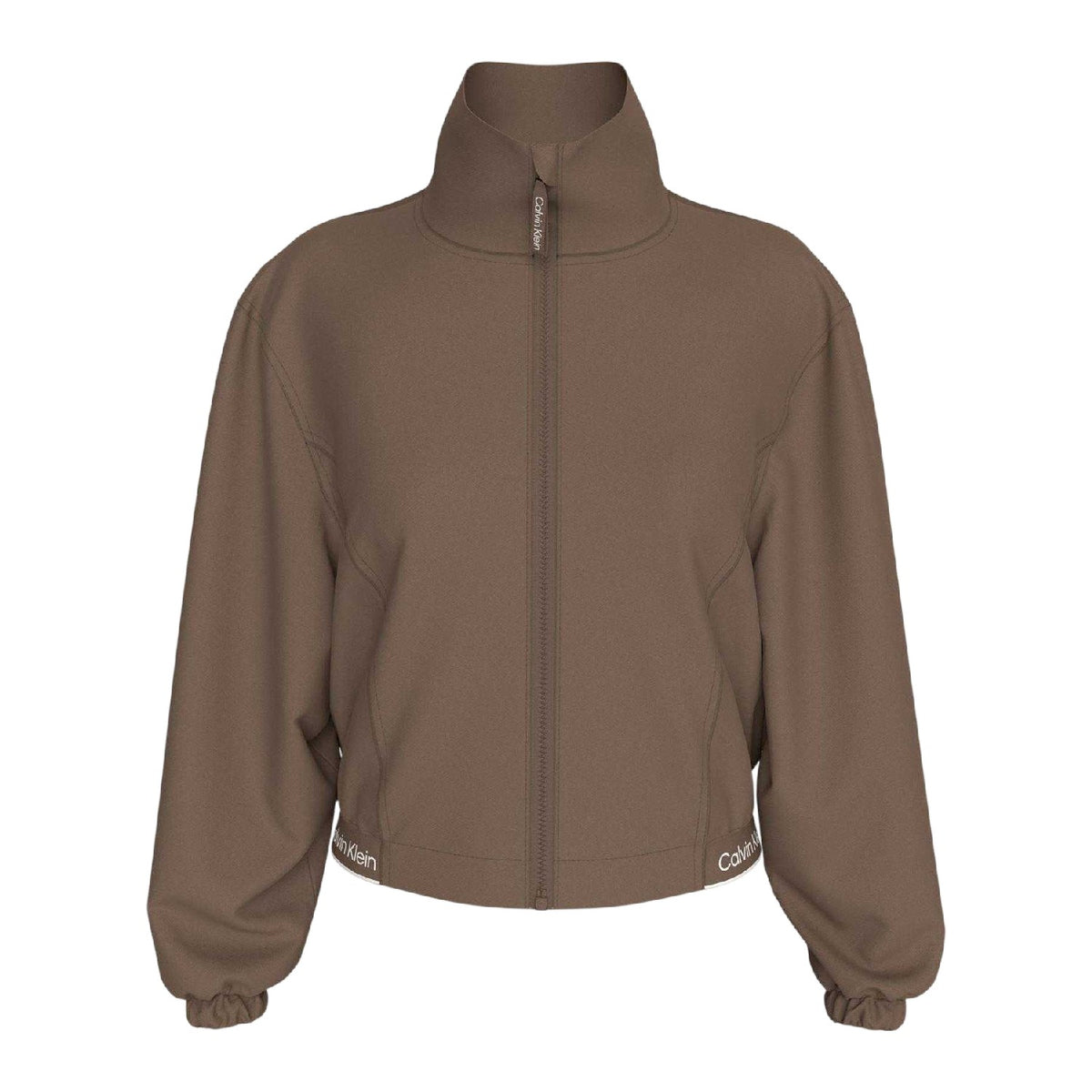 Shitake - Front - Calvin Klein Womens-Ladies Sport Windbreaker