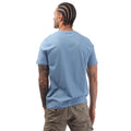 Light Blue-Navy Blue-Slate Blue - Side - Farah Mens Labo T-Shirt (Pack of 3)