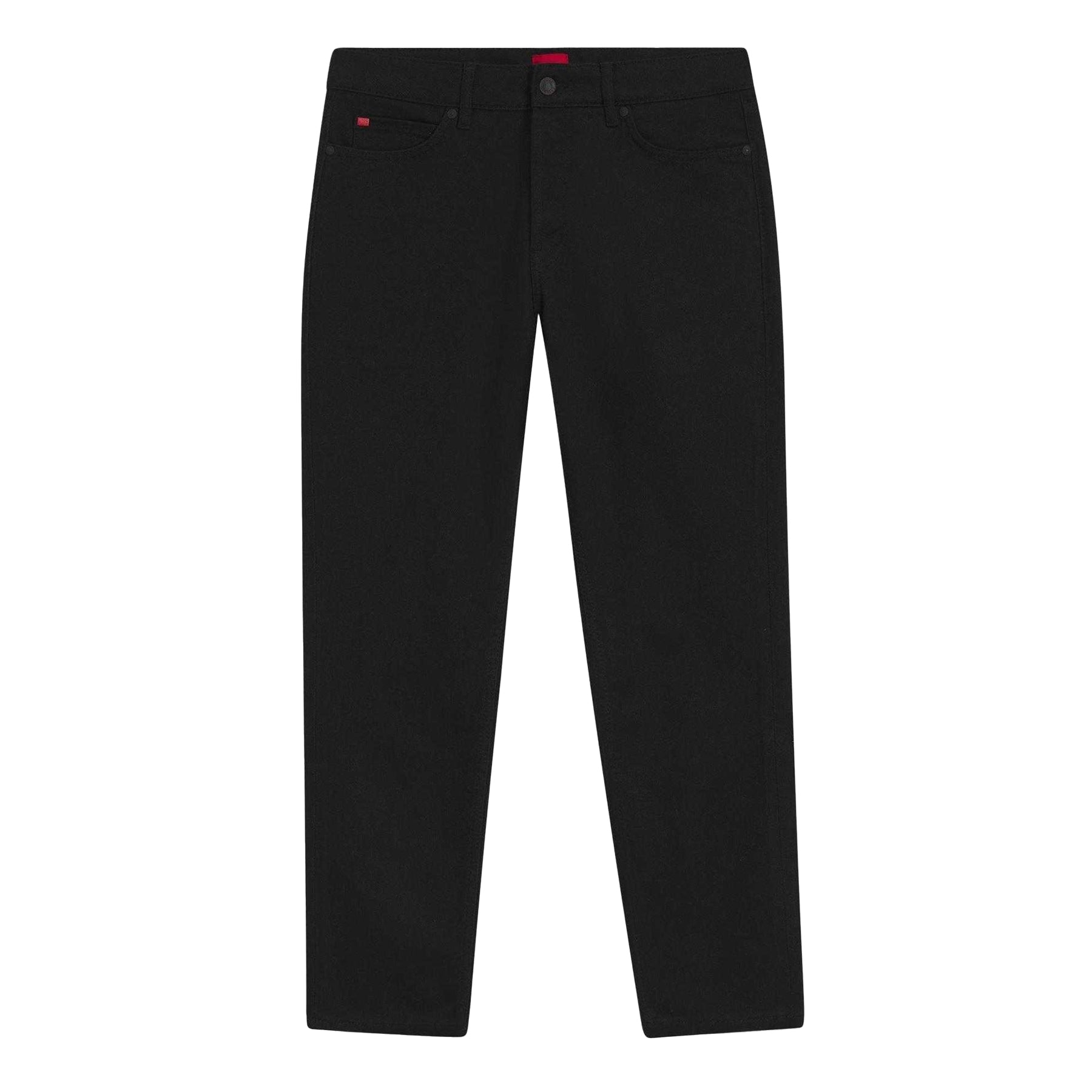 Black - Front - Hugo Boss Mens 634 Plain Jeans