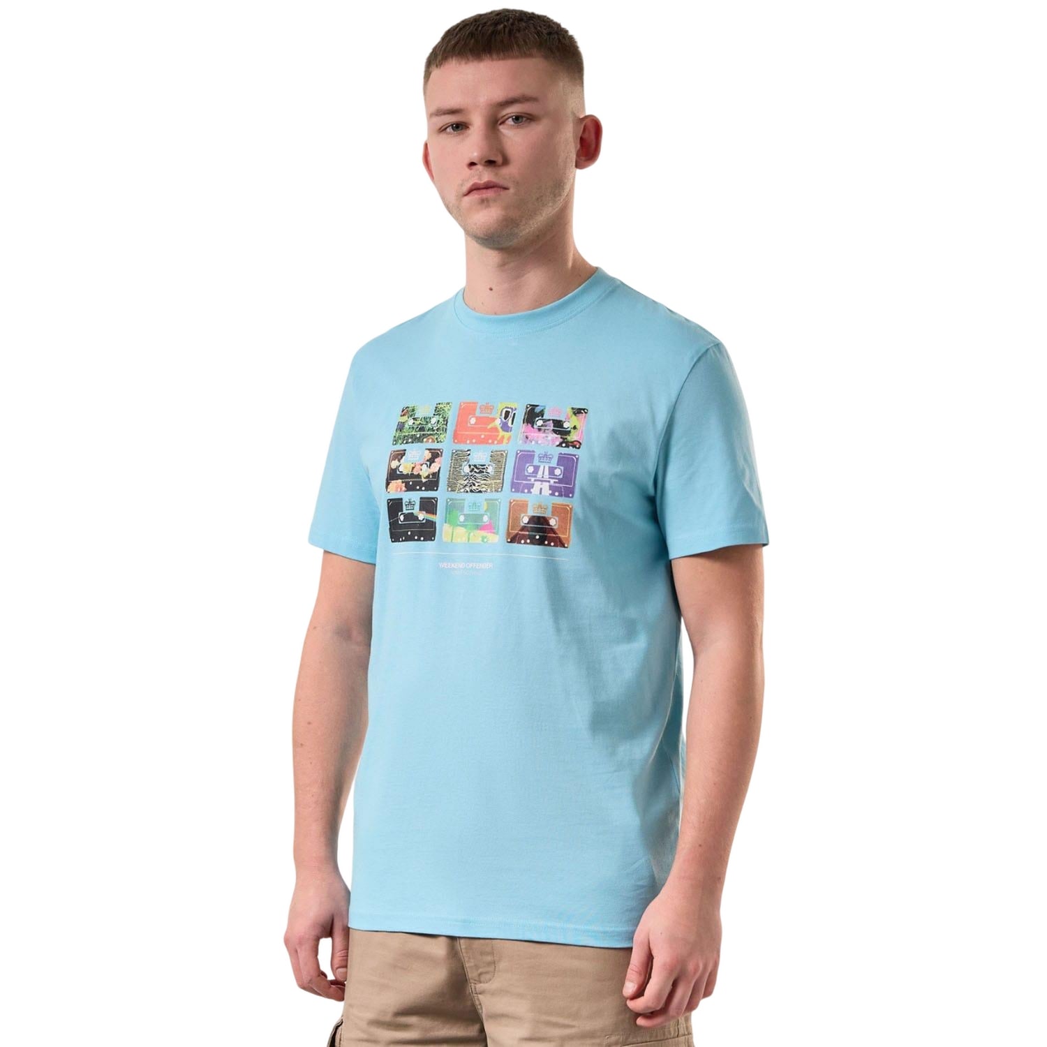 Blue - Lifestyle - Weekend Offender Mens Hanover Graphic T-Shirt