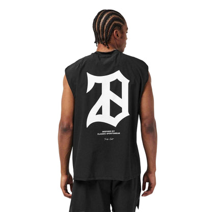 Black - Lifestyle - 28 Club Mens Mesh Performance Athletic Sleeveless Tank Top