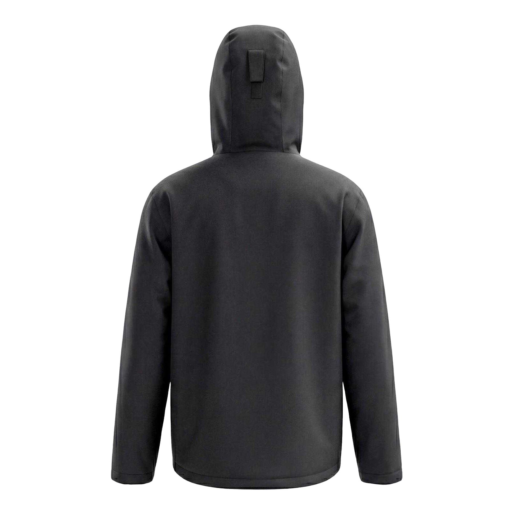 Charcoal - Back - Gelert Mens Horizon Waterproof Hooded Puffer Jacket
